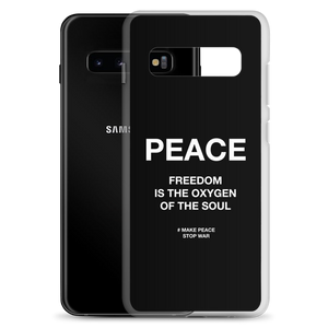 Freedom is the oxygen of the soul Samsung® Phone Case