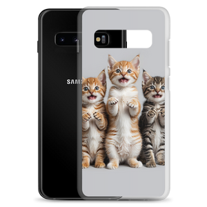 Funny Tripple Cats Samsung Case