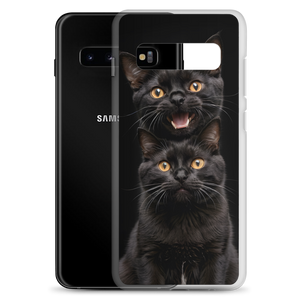 Two Black Cats Follows Samsung Case