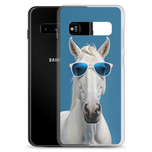 Cool Blue Horse Samsung Case