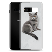 Relaxing British Shorthair Cat Samsung Case