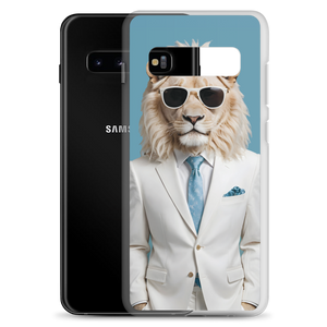 Funky White Lion Samsung Case