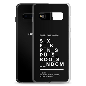 Guess The Word (Funny) Samsung Case