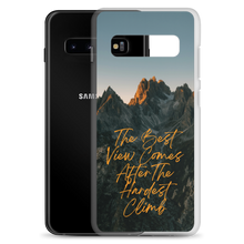 The Best View Comes Samsung Case