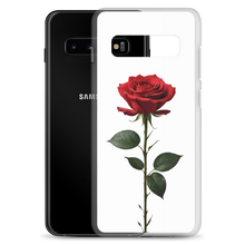 Red Rose on White Samsung Case