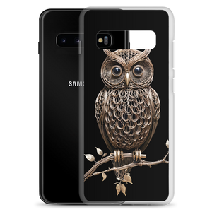 Owl Copper Art Samsung Case