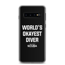 World's Okayest Diver Clear Case for Samsung®