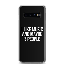 I Like Music and Maybe 3 People Samsung Phone Case