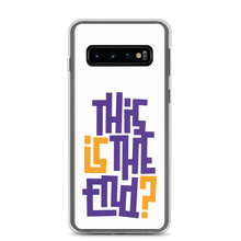 IS/THIS IS THE END? Purple Yellow Samsung Phone Case