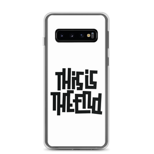 THIS IS THE END? White Samsung Phone Case