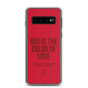 Red is the color of love Samsung® Phone Case