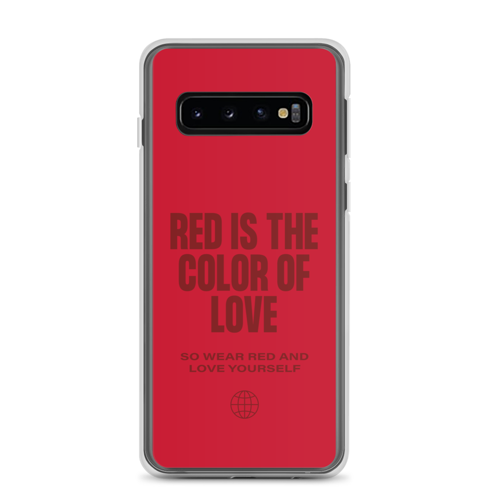 Red is the color of love Samsung® Phone Case