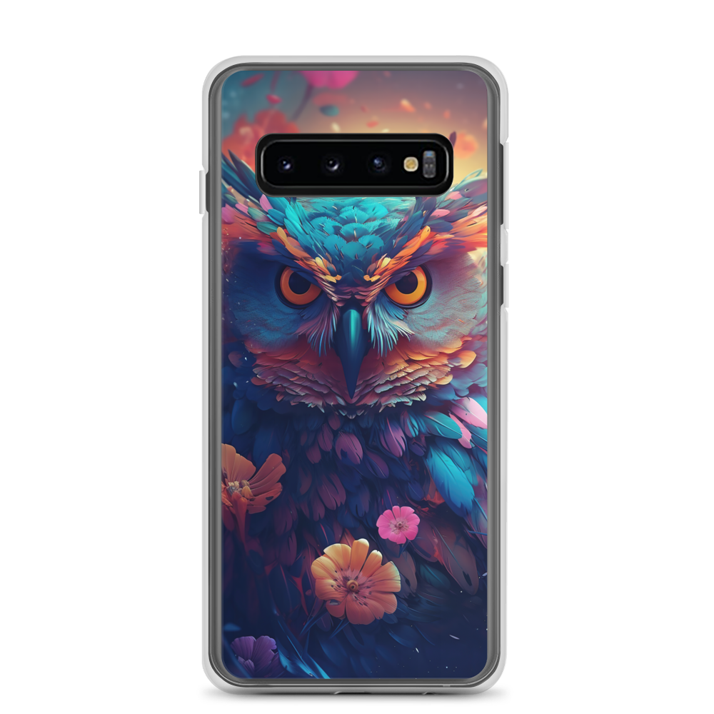 Colorful Owl Art Samsung® Phone Case