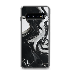 Black and White Fluid Samsung® Phone Case