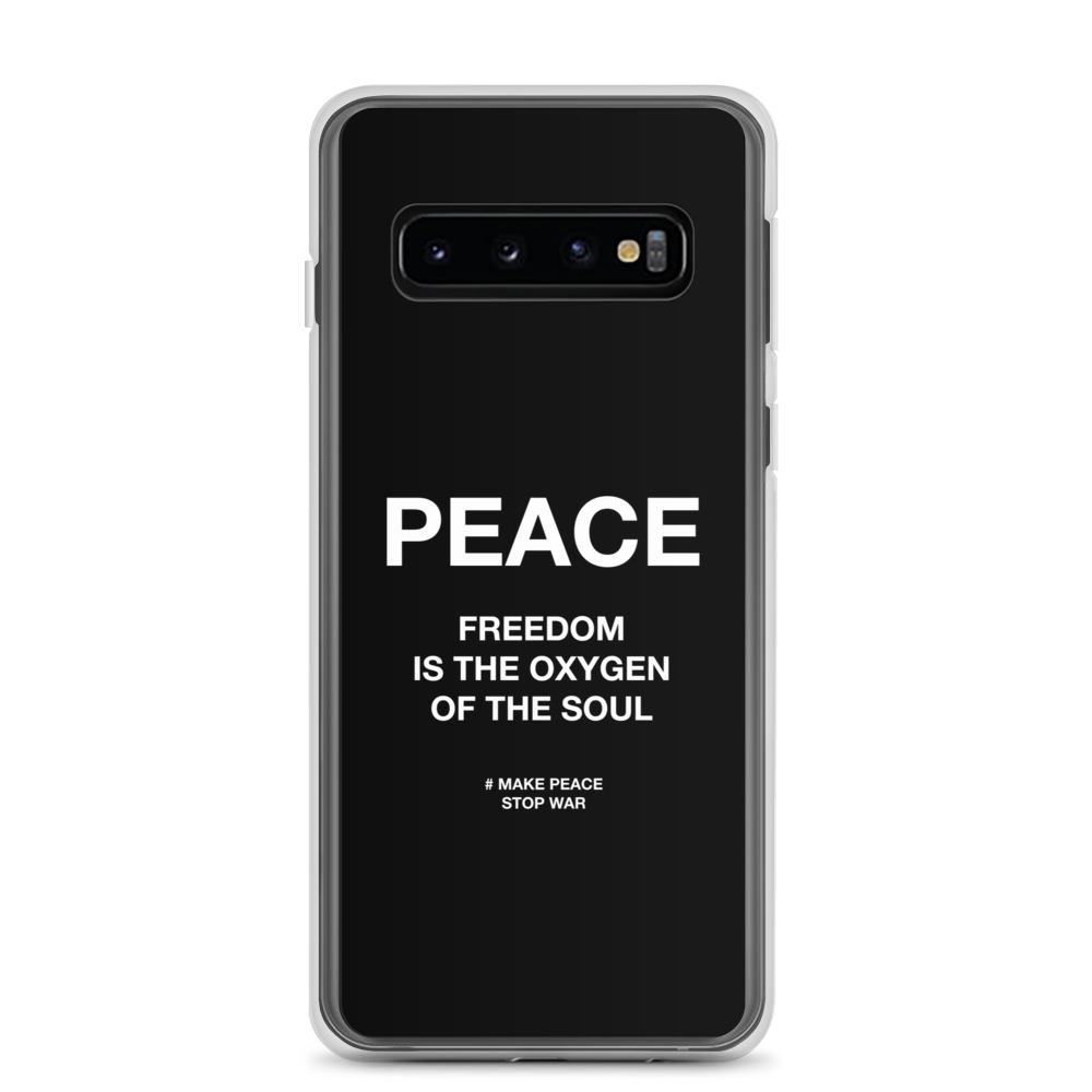 Freedom is the oxygen of the soul Samsung® Phone Case