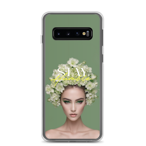 Stay Humble Female Flower Art Samsung® Phone Case