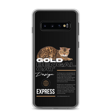 Gold Bengal Cat Samsung Case