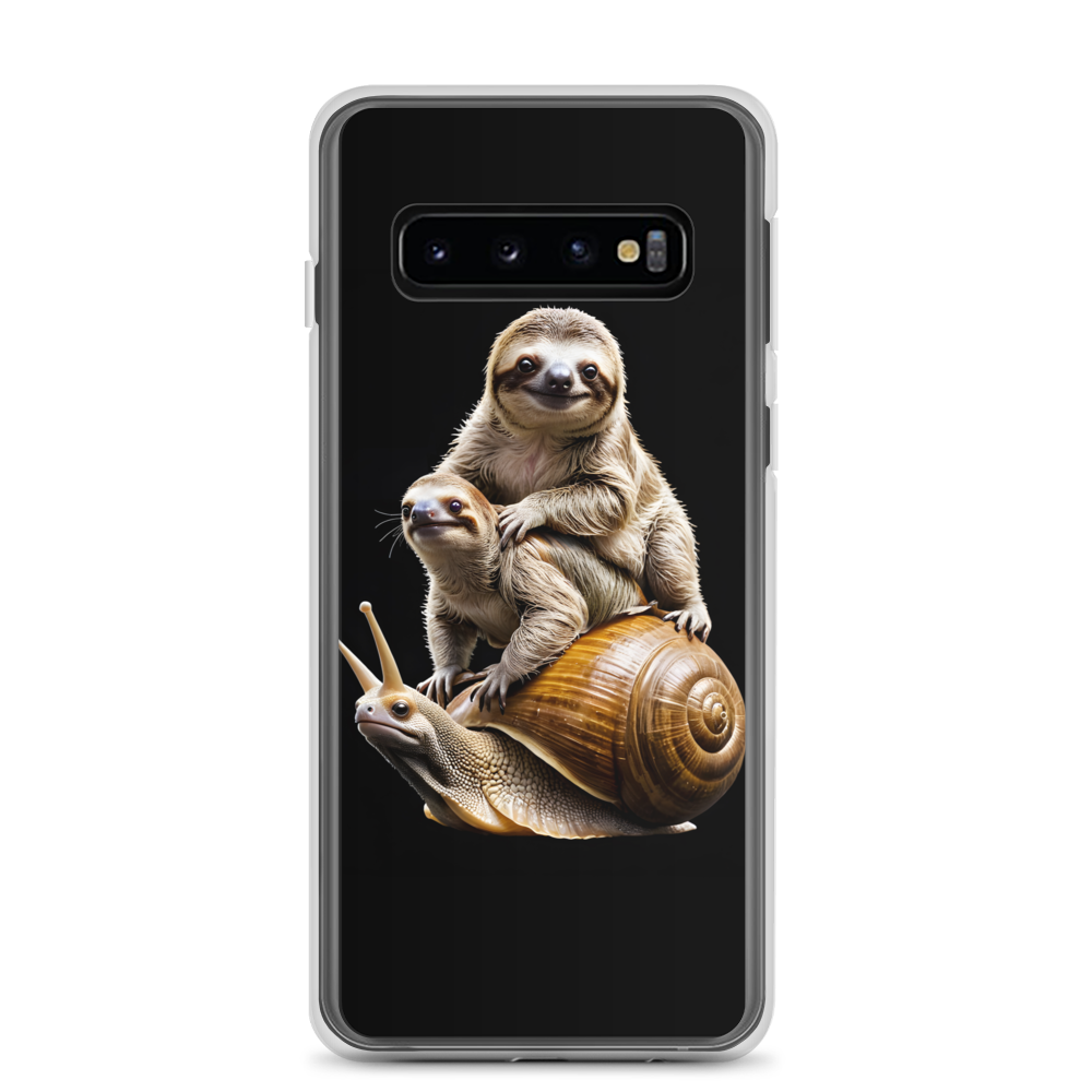 Sloth Riding A Snail Samsung Case