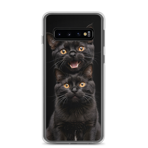 Two Black Cats Follows Samsung Case