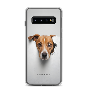 Funny Sad Dog Peep Samsung Case