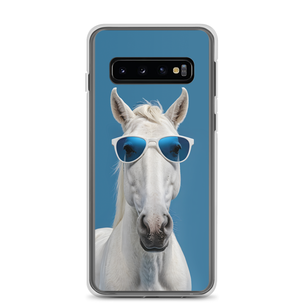 Cool Blue Horse Samsung Case