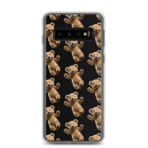 Happy Teddy Bear Pattern Samsung Case