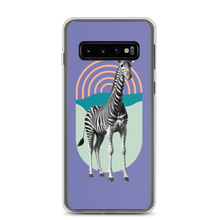 Giraffe Zebra Purple Samsung Case