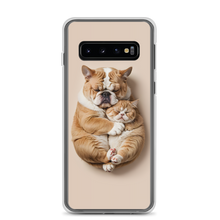 Cute Baby Cat and Dog Sleep Samsung Case