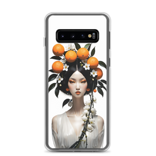 Beauty Lady with Orange Fruits Samsung Case