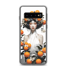 Oriental Lady with Orange Fruits Samsung Case