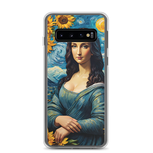 Monalisa Painting in Van Gogh Style Samsung Case