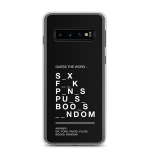 Guess The Word (Funny) Samsung Case