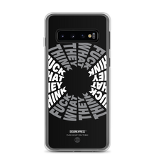 F**ck What They Think Grayscale Samsung Case