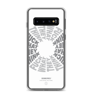 F**ck What They Think White Samsung Case