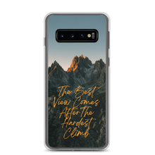 The Best View Comes Samsung Case