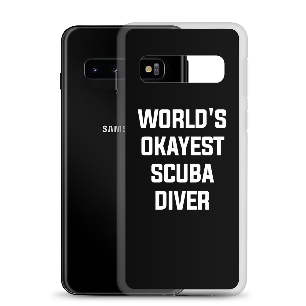 World's Okayest Scuba Diver Clear Case for Samsung®