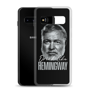 Samsung Galaxy S10 Drink Like Hemingway Portrait Clear Case for Samsung® by Design Express