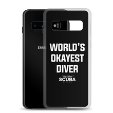 World's Okayest Diver Clear Case for Samsung®