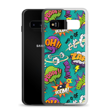 Comic Text Pattern Samsung Case