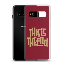 THIS IS THE END? Burgundy Samsung Phone Case