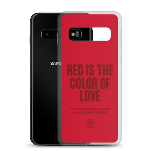 Red is the color of love Samsung® Phone Case