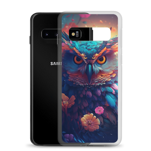 Colorful Owl Art Samsung® Phone Case