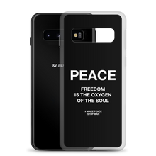 Freedom is the oxygen of the soul Samsung® Phone Case