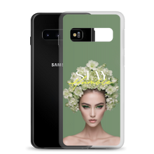 Stay Humble Female Flower Art Samsung® Phone Case