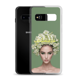 Stay Humble Female Flower Art Samsung® Phone Case