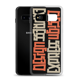 Design Express Typography Samsung Case