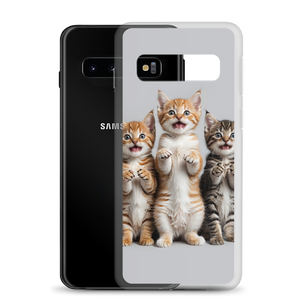 Funny Tripple Cats Samsung Case