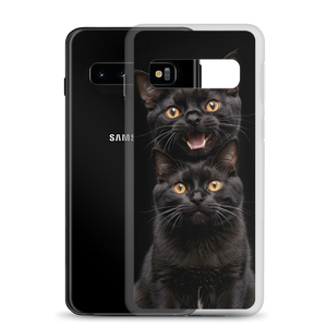 Two Black Cats Follows Samsung Case