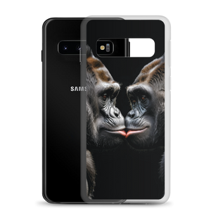 Gorilla Kissing Samsung Case