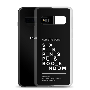 Guess The Word (Funny) Samsung Case